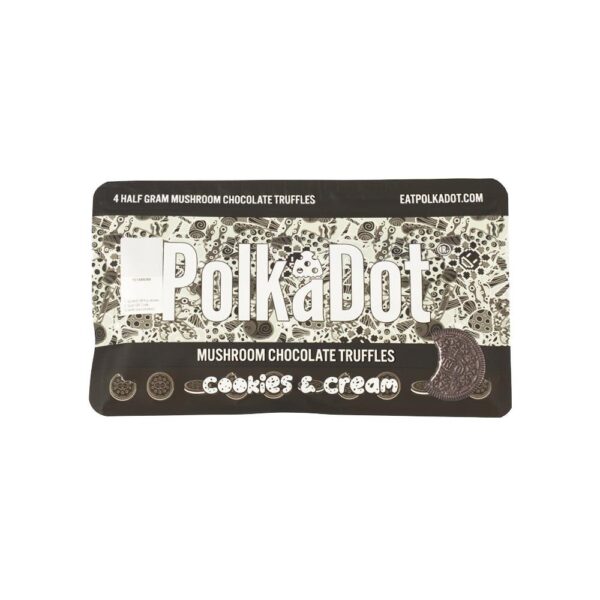 Polkadot Cookies and Cream Truffles - Nostalgic White Chocolate Luxury